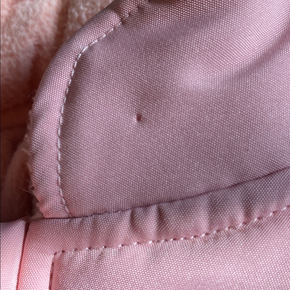 Small Pup Pink Jacket with Harness - Picture 7 of 7